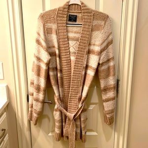 Abercrombie Cardigan sweater.  Size Medium.  Excellent condition.